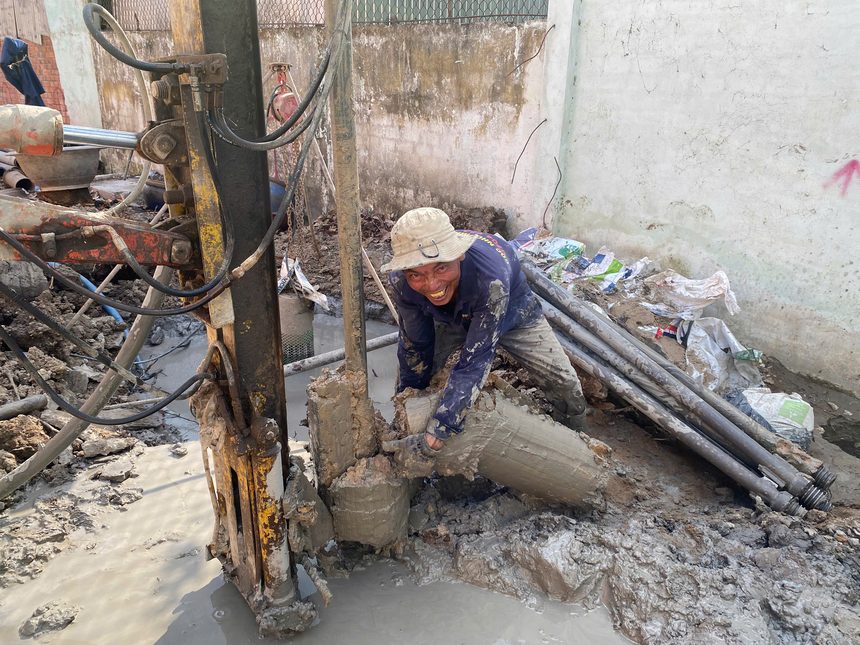 Công trình HappyHouse — thi công cọc nhồi